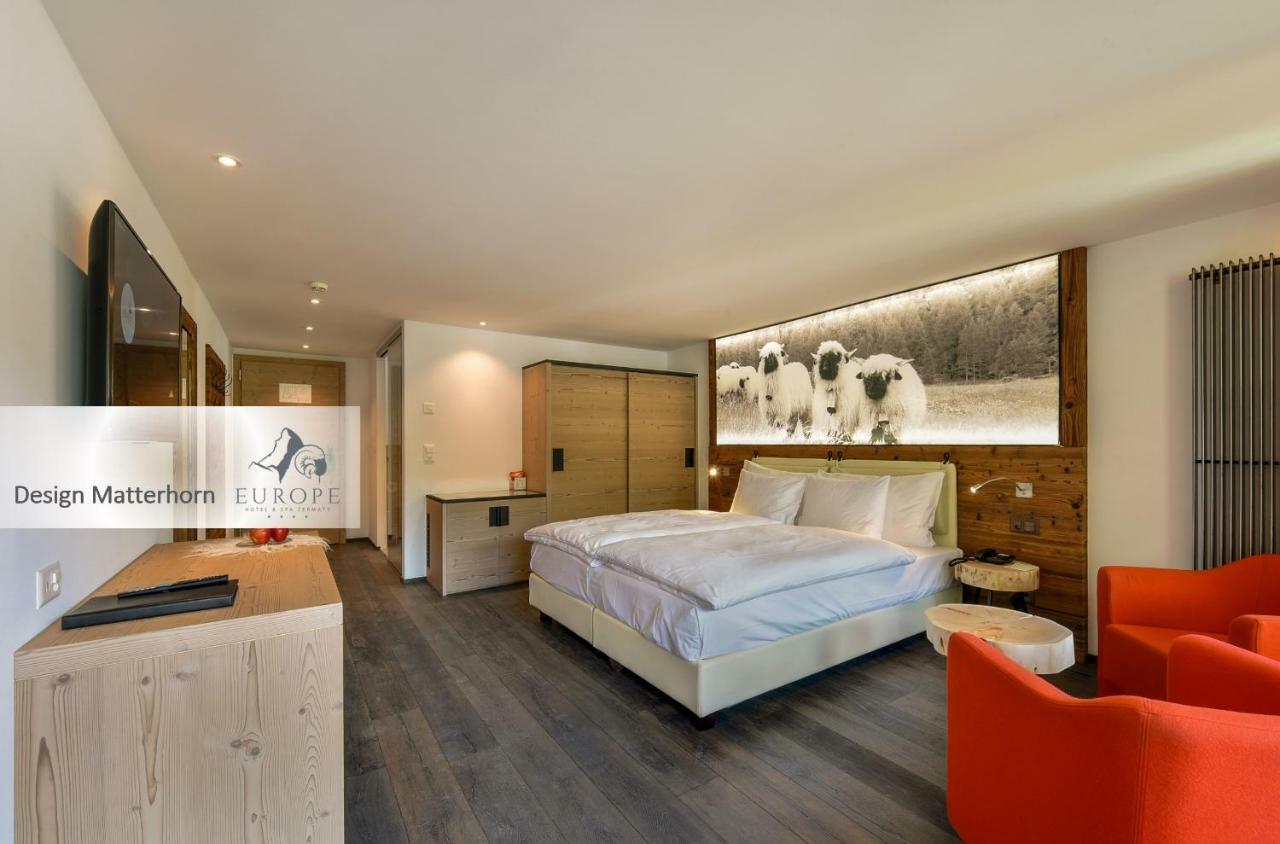 Europe Hotel & Spa Церматт Экстерьер фото