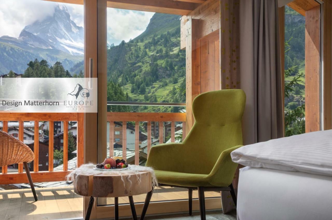 Europe Hotel & Spa Церматт Экстерьер фото